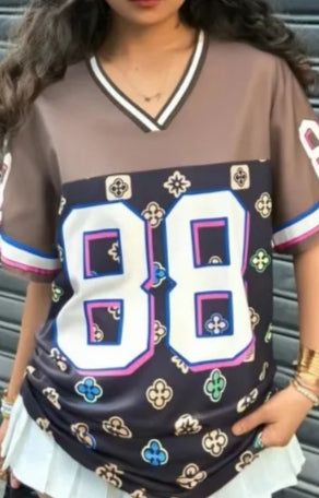 Retro 88 Print Street T-shirt