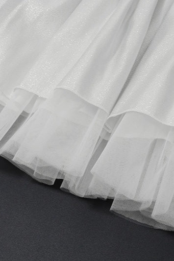 Elegant Strapless Party Dress