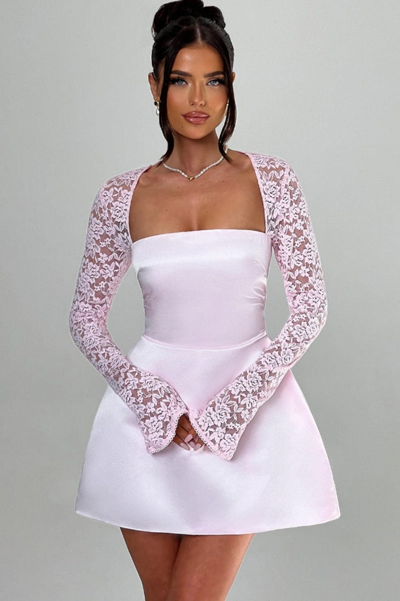 Sexy Lace Bodycon A-line Chic Cocktail Dress