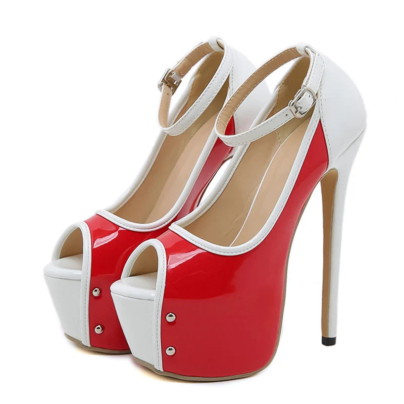 Glamorous Peep Toe Party Club Ultra High Heel High Heel High Heel
