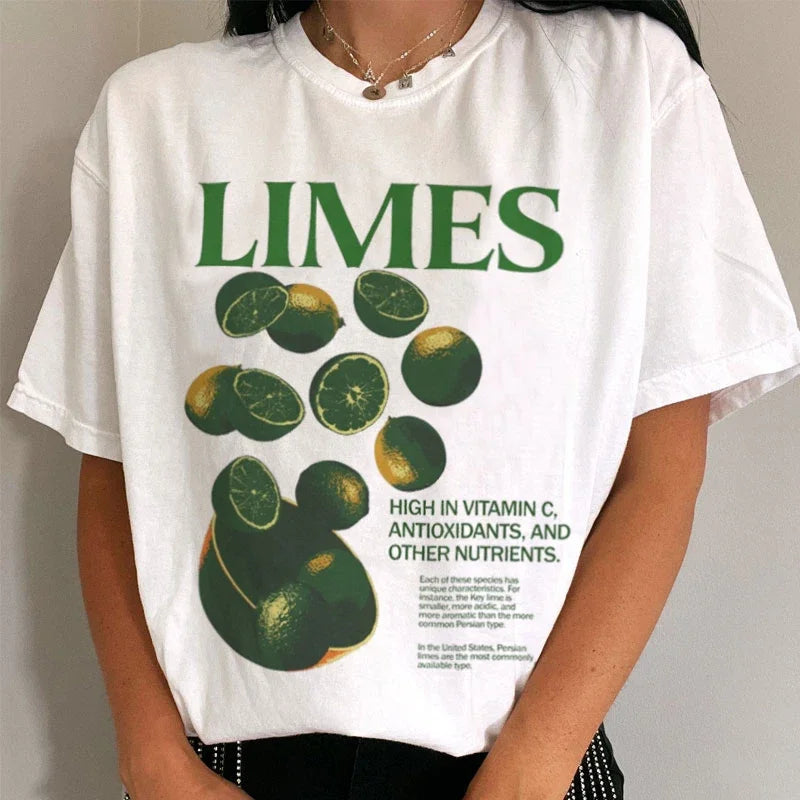 Limes Graphic Vintage Street T-shirt