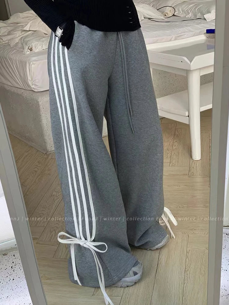 Women's Y2K Elastic Waist Gothic Hiphop Casual Sporting Sweatpants