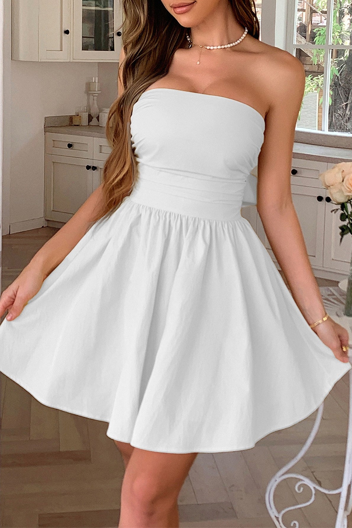Sleeveless Fitted Work Dress