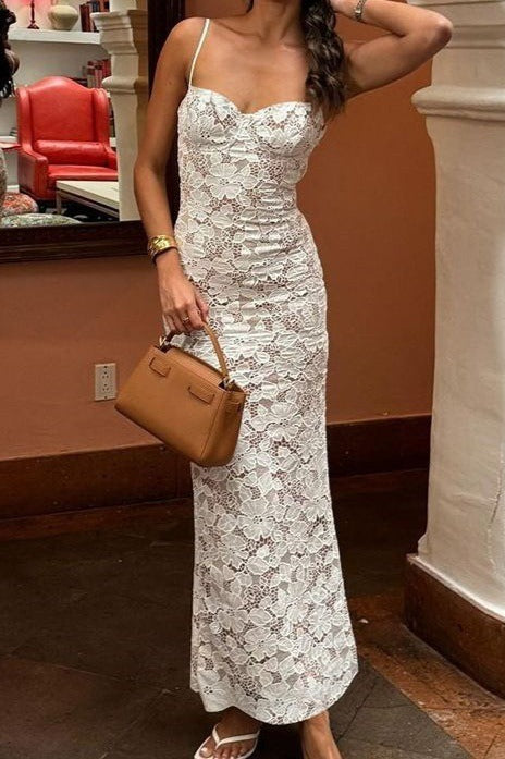 Sexy Bodycon Cami Lace Dress