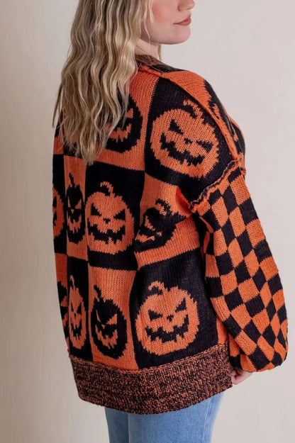 Halloween Loose Knit Sweater