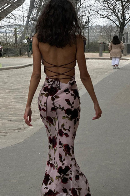 Printed Bodycon Party Dress