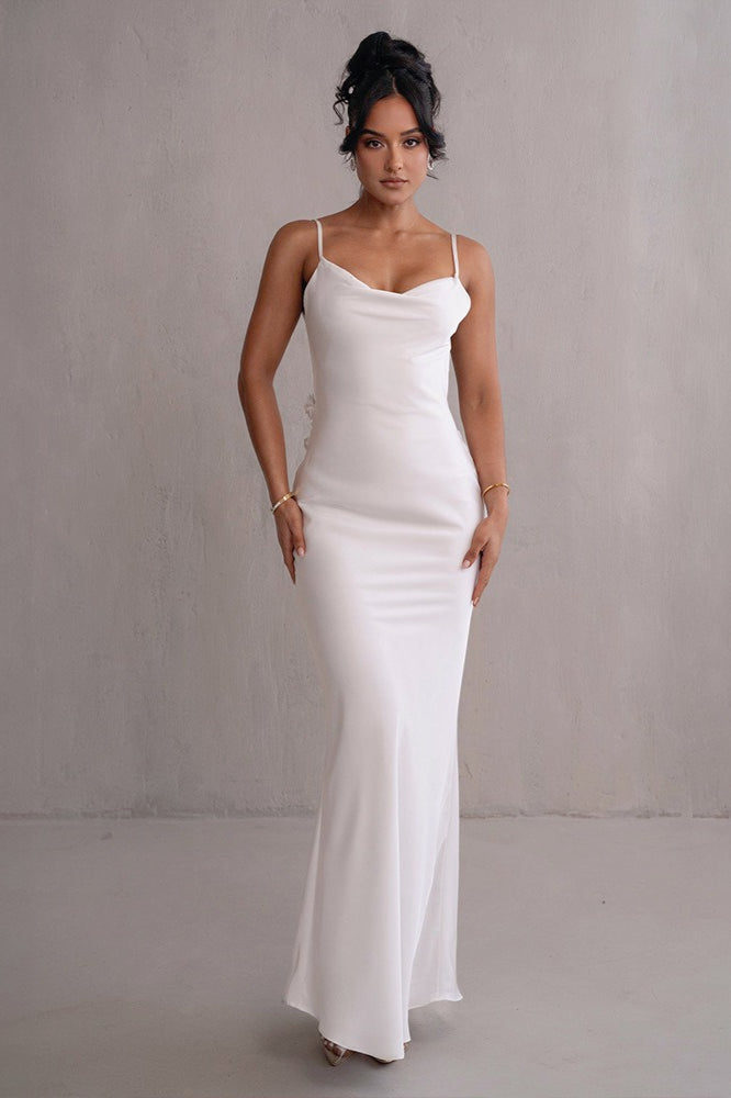 Chic Minimalist Slip Dress