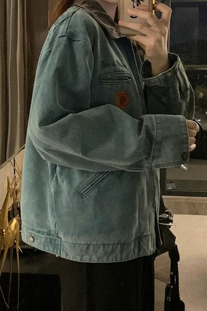 Loose Retro Denim Jacket