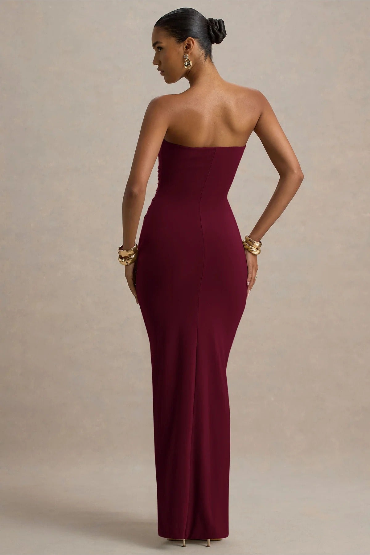 Elegant Ruched Party Dress