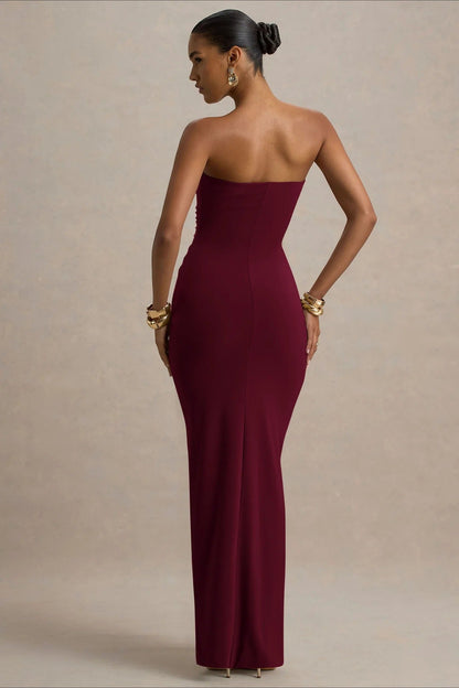 Elegant Ruched Party Dress