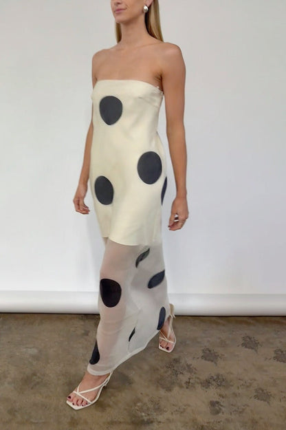 Bodycon Open Back Slip Dress