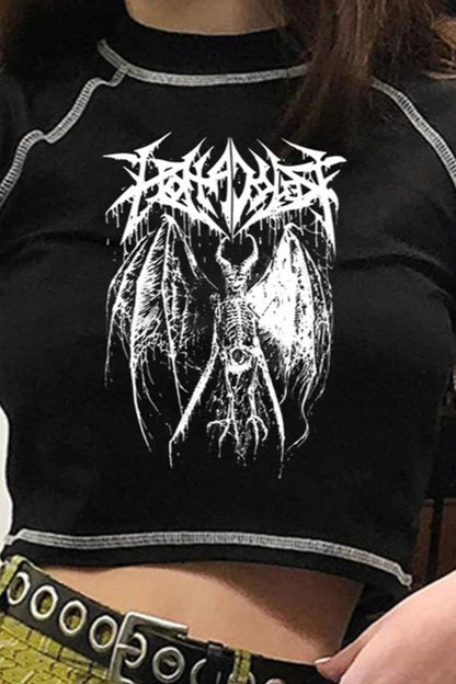Punk Demon Graphic T-Shirt