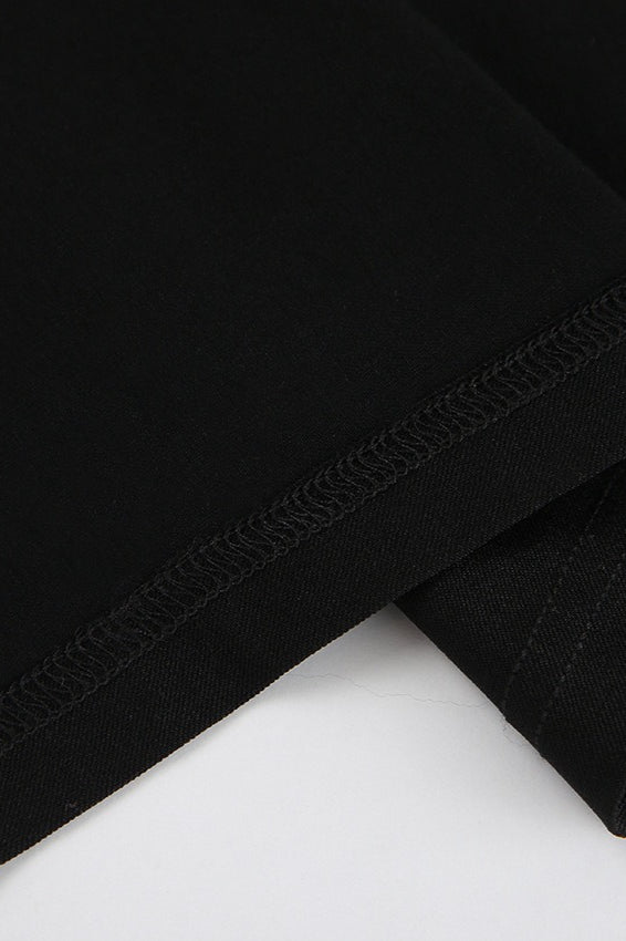 Solid Color Slit Slip Dress