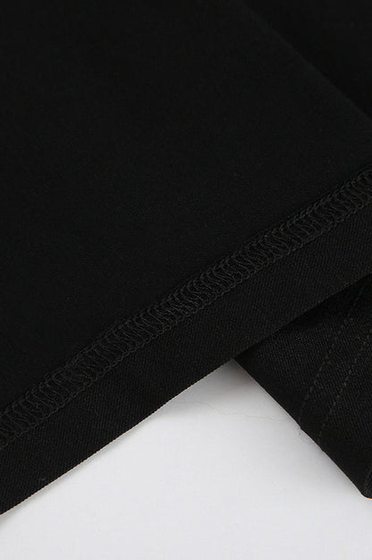 Solid Color Slit Slip Dress