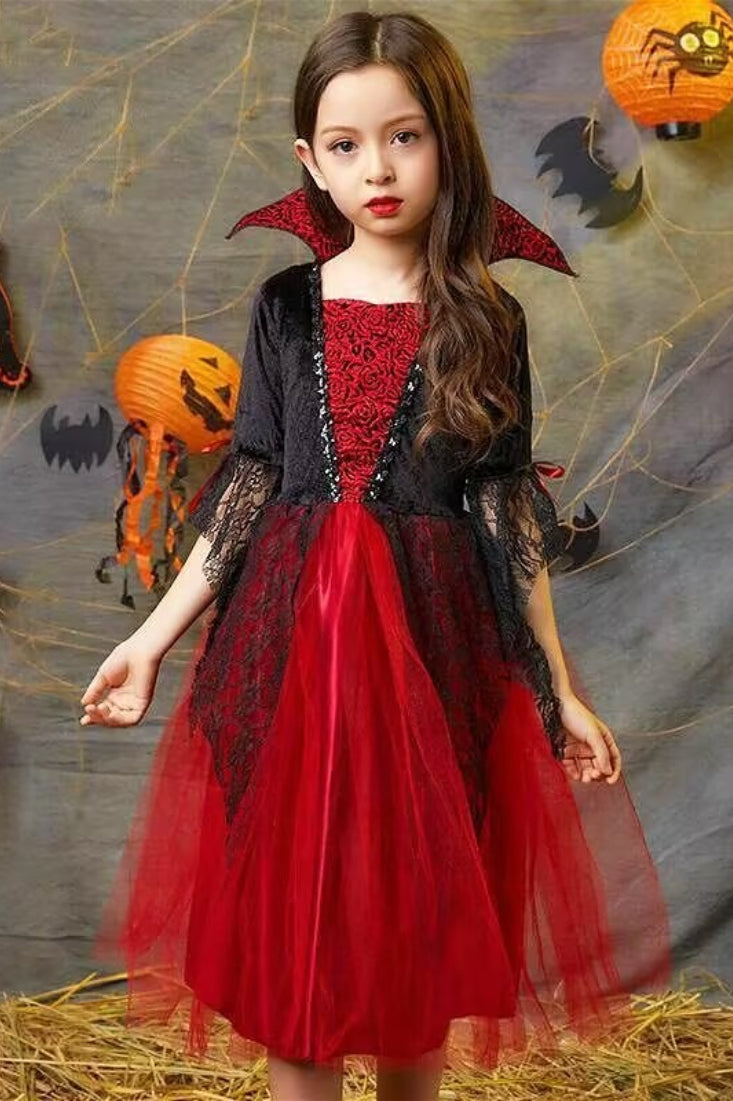 Witch Vampire Kid Halloween Costume
