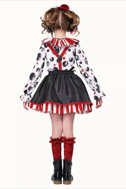 Clown Outfit Kid Halloween Costume