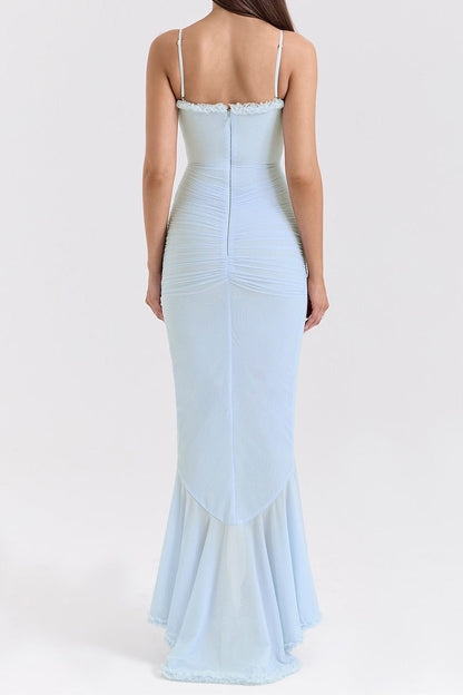 Spaghetti Strap Long Party Dress