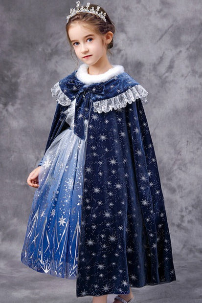 Ice Princess Dress Kid Halloween