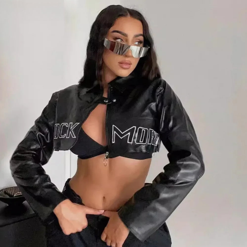 Punk Gothic Lapel Moto Jacket