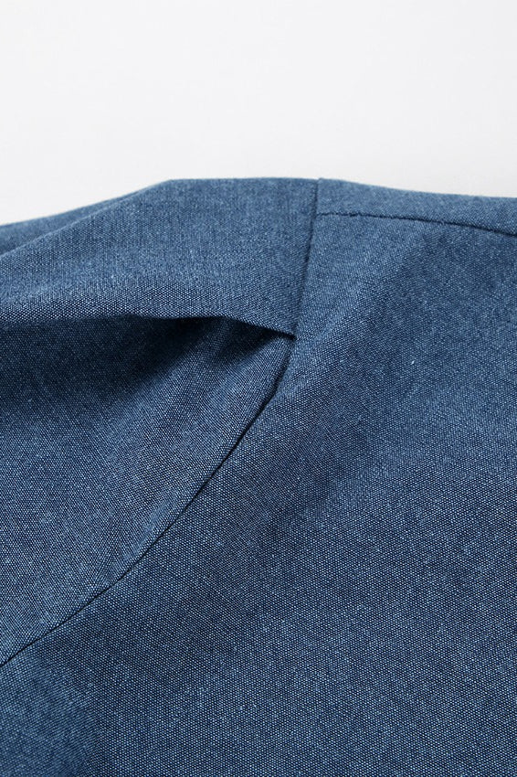 Vintage Cutout Denim Dress