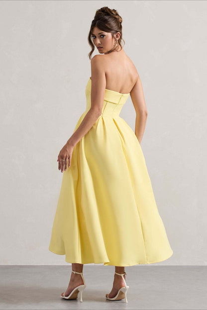 Bandage Strapless Party Dress