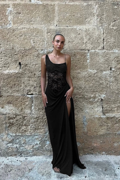 Sexy Cami Bodycon Lace Dress