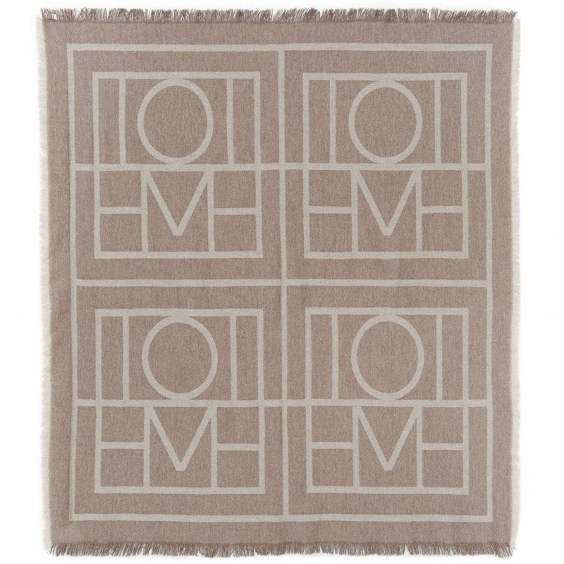 Unique Swedish Thick Geometric Warm Wool Cashmere Scarf