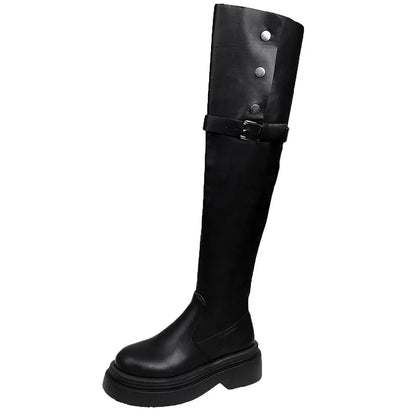 Fashionable Elegant Stylish Chic Comfortable Modern Trendy Knee High Boots