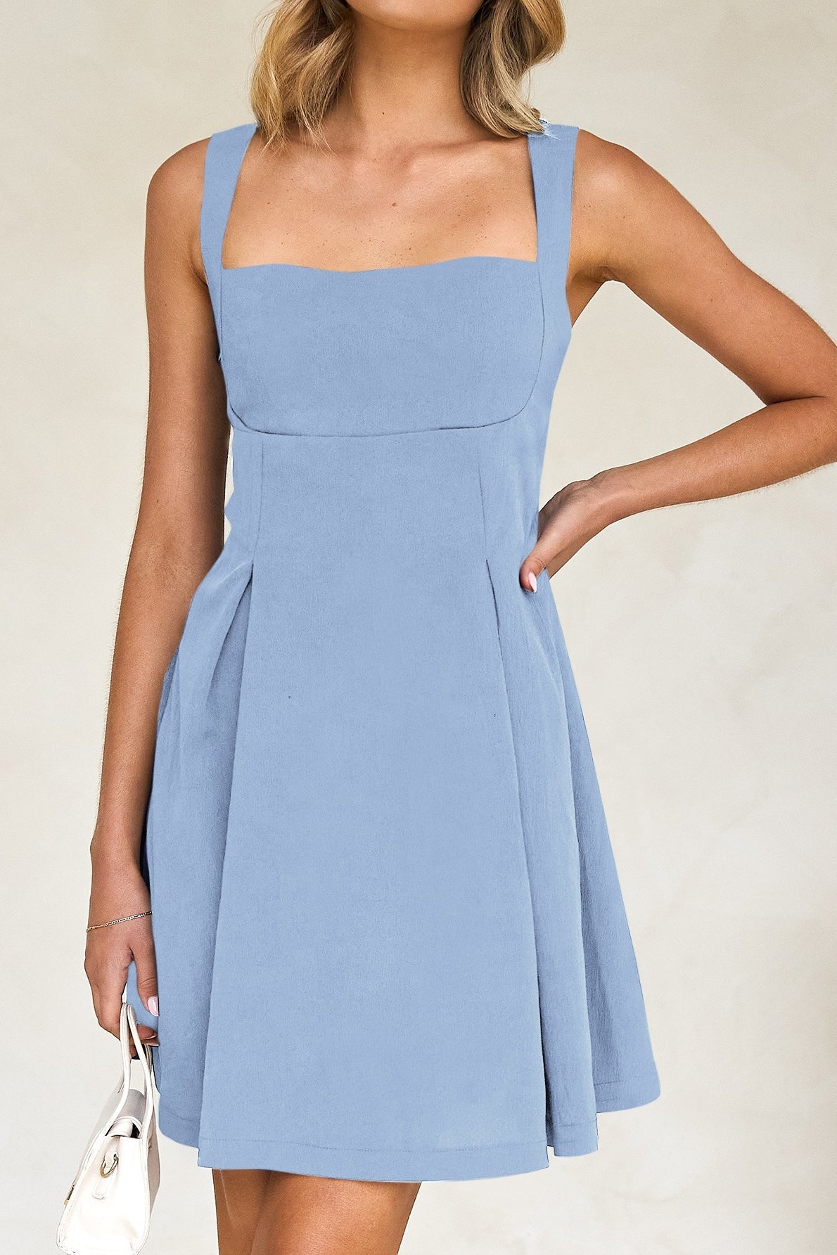 Sexy Elegant Butterfly Tie Spaghetti Strap Cocktail Dress