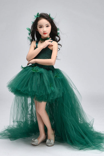 Forest Princess Dress Kid Halloween
