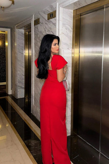 Elegant Rhinestone Bandage Formal Dress