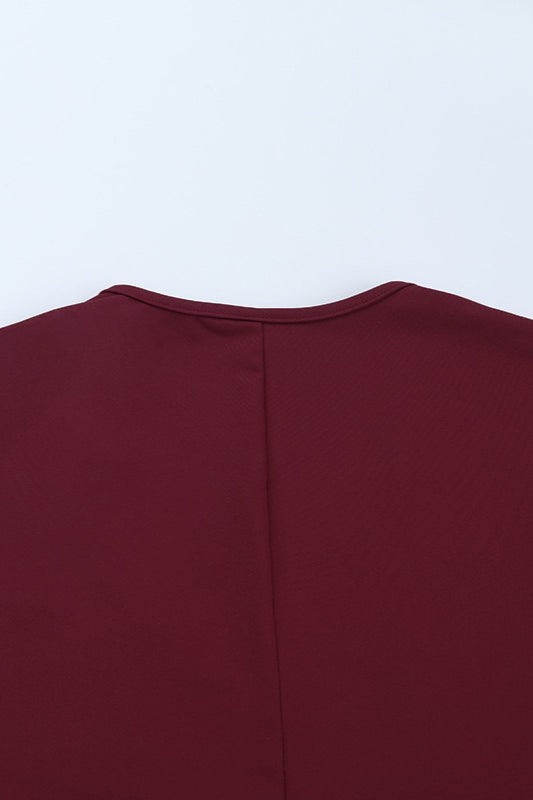 U-Neck Bodycon Party Dress