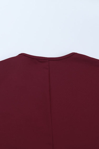 U-Neck Bodycon Party Dress