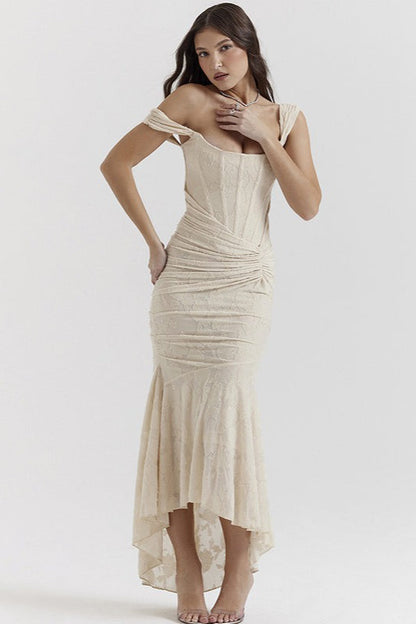 Bardot Mermaid Slip Dress