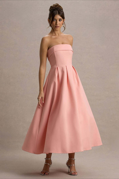 Bandage Strapless Party Dress