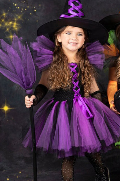 Witch Dress Kid Halloween Costume