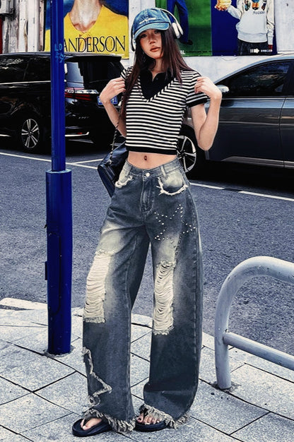Vintage Harajuku Loose Jeans