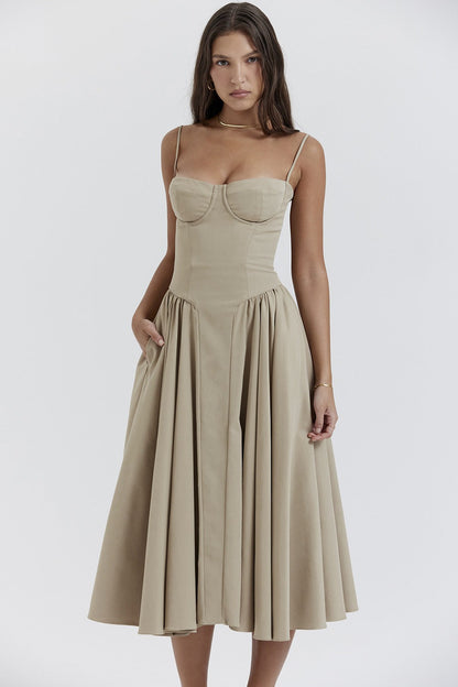 French Vintage Slip Dress