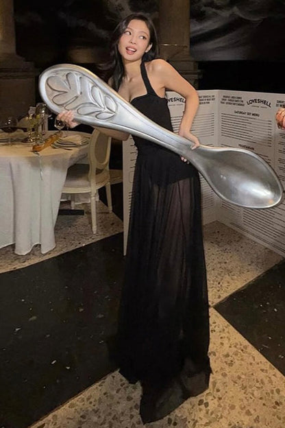 Allover Lace Slip Party Dress