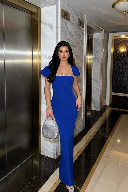 Elegant Rhinestone Bandage Formal Dress