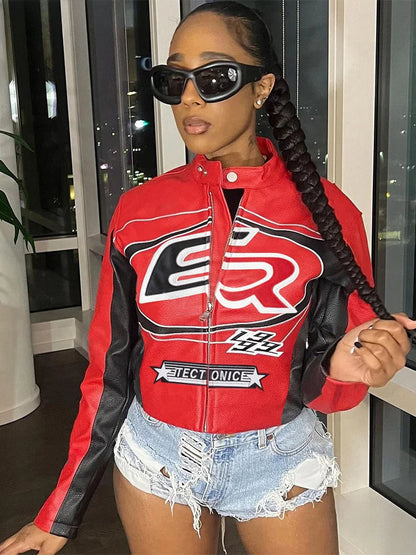 Vintage Stand Collar Safari Jacket