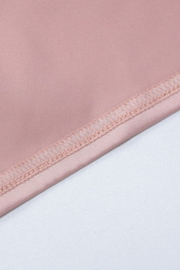 Crystal Chain Low-Back Slip Dress