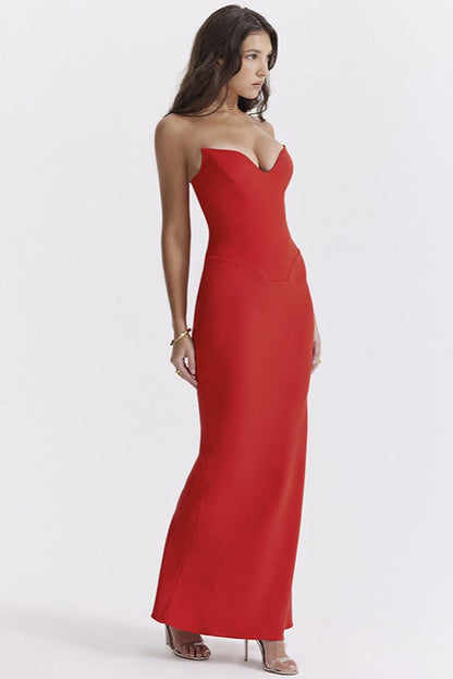 Strapless Bodycon Party Dress