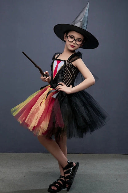 Hermione Tutu Dress Kid Halloween