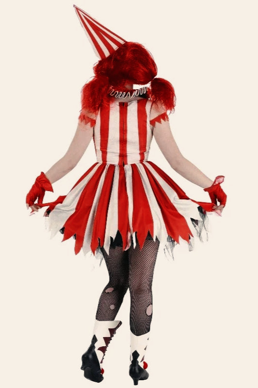Terrifying Clown Cosplay Halloween Costume