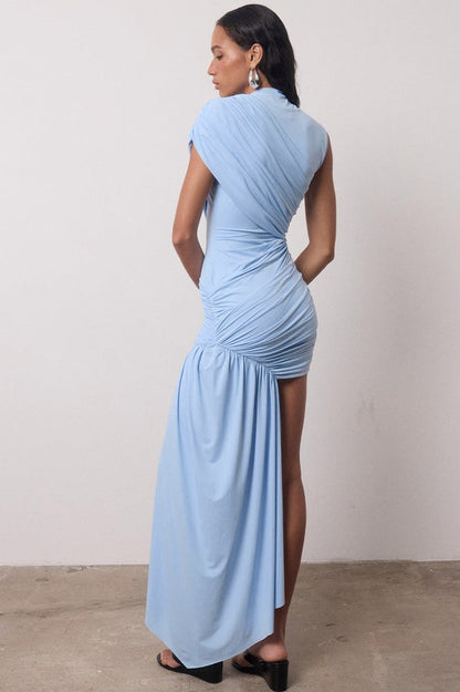 Fitted Ruffle Detail Work Dress