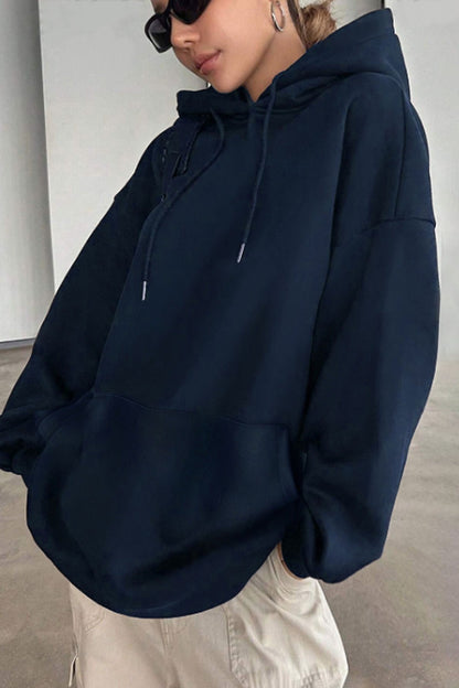 Casual Leopard Star Print Hoodie