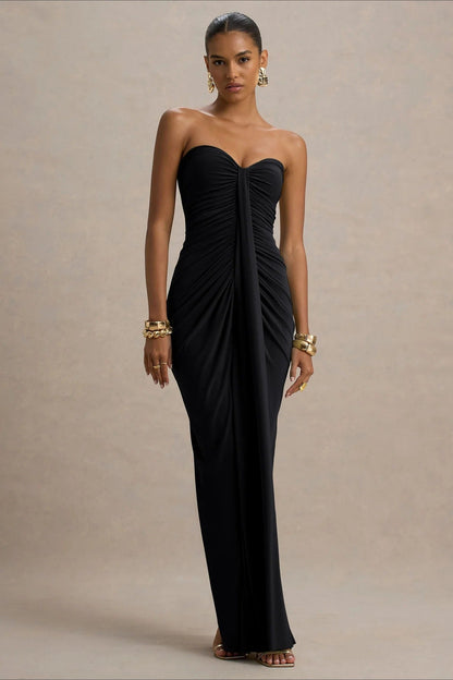Elegant Ruched Party Dress