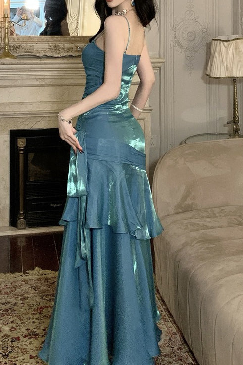 Longline Elegant Slip Dress