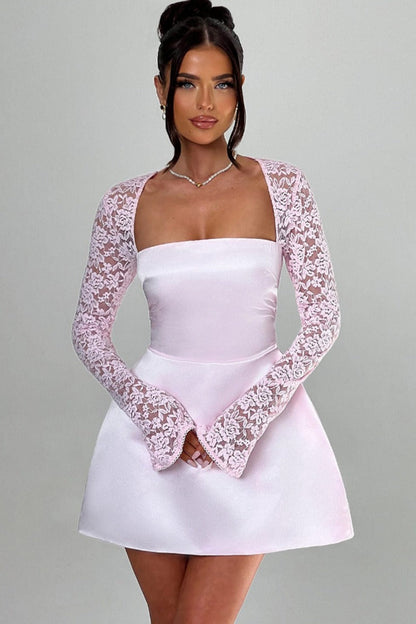 Sexy Lace Bodycon A-line Chic Cocktail Dress